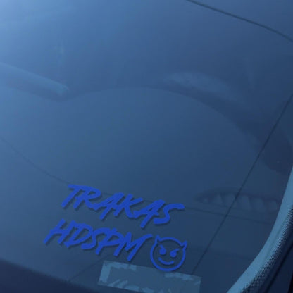 TRAKAS HDSPM decal